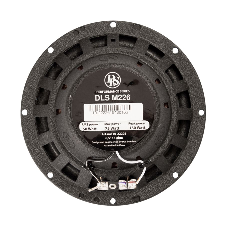 16.5cm performance coaxial-inline X-over 50 RMS 